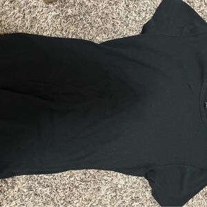Express Black Crew Neck Top